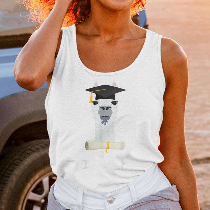 Graduation For Him & Her Got My Dip-Llama Unisex Tank Top