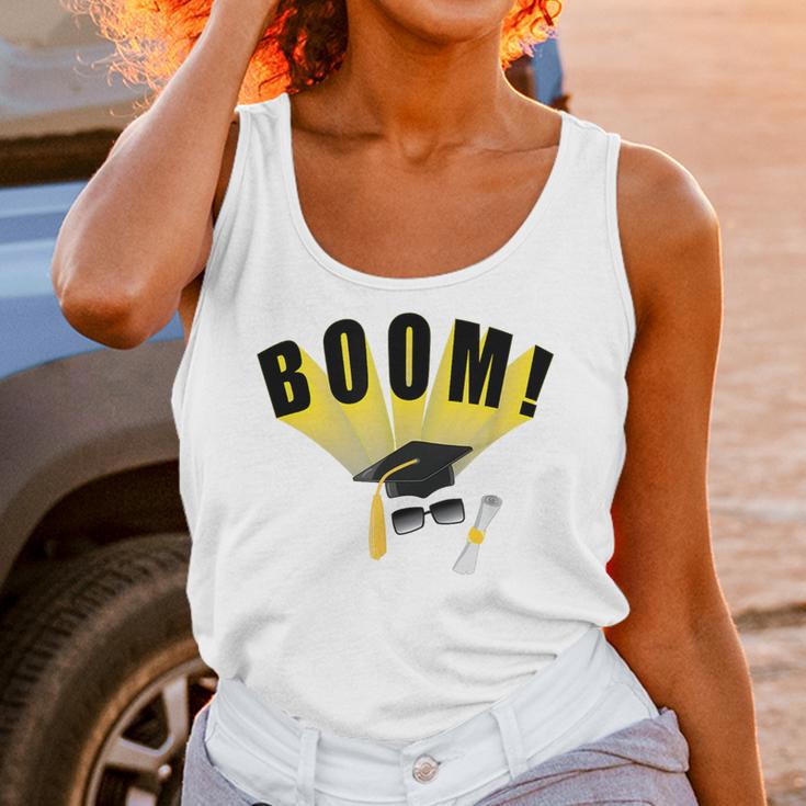 Graduation Cap And Diploma For Proud Graduation Unisex Tank Top