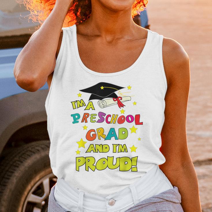 Graduation Class 2018 Cap Gown Shirt Preschool Grad Proud Unisex Tank Top