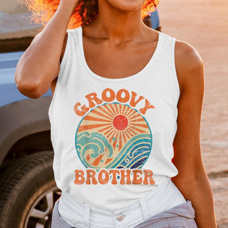 Groovy Brother 70s Aesthetic Nostalgia 1970's Retro Brother Unisex Tank Top Groovy Brother 70s Aesthetic Nostalgia 1970's Retro Brother Unisex Tank Top