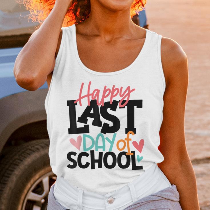 Happy Last Day Of School Kids Teacher Student Graduation Unisex Tank Top