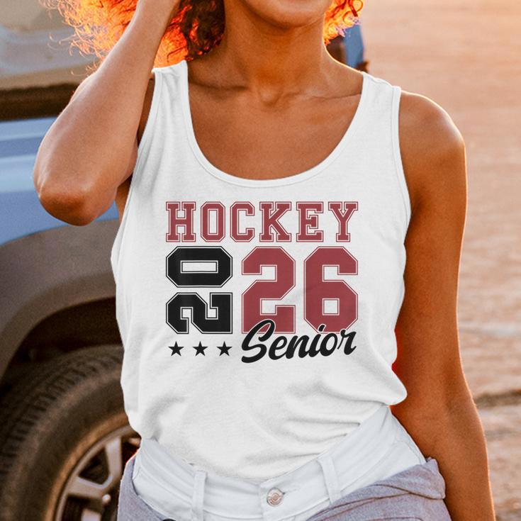 Hockey Senior Night Hockey Senior 2026 Graduation 59 Unisex Tank Top