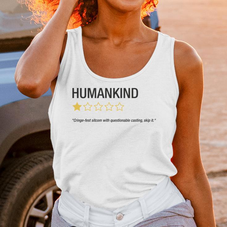 Humankind One Star Introvert People Rating Unisex Tank Top Humankind One Star Introvert People Rating Unisex Tank Top