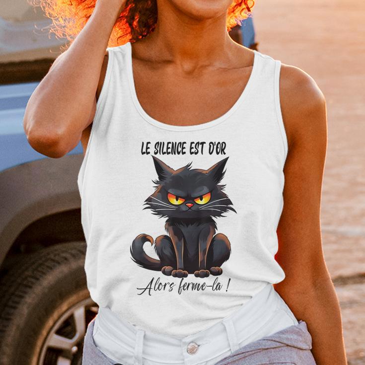 Humor Provocateur Sarcasm Closes The Silence Introvert Chat Unisex Tank Top Humor Provocateur Sarcasm Closes The Silence Introvert Chat Unisex Tank Top