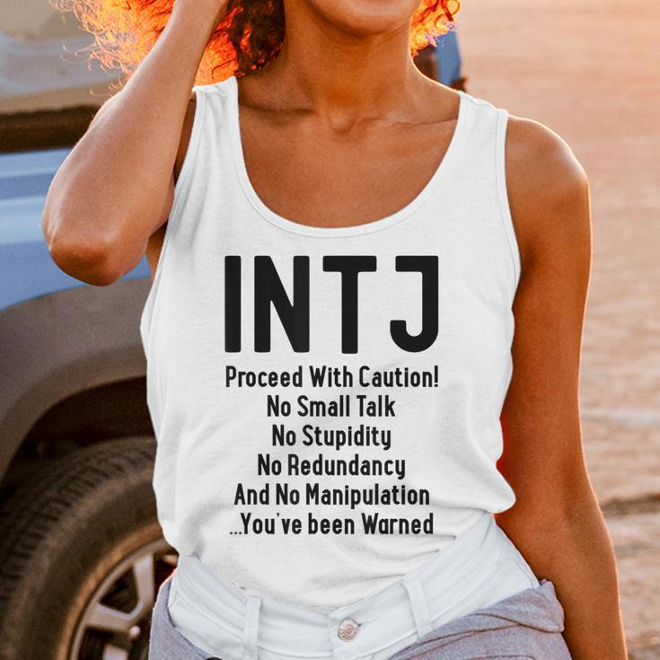 INTJ Rules Architect Personality Type Introvert Unisex Tank Top