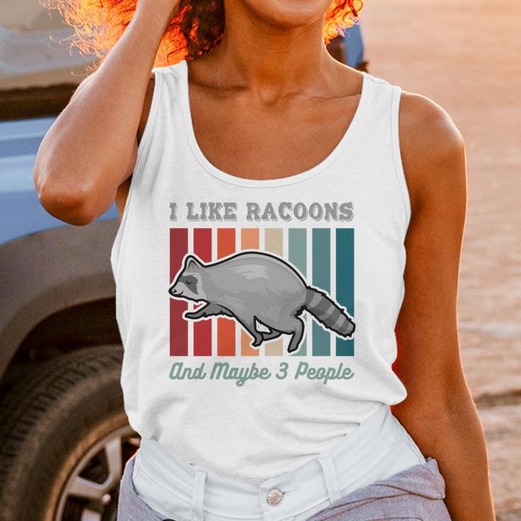 Introvert Raccoon Animal Lover Trash Panda Antisocial Retro Unisex Tank Top Introvert Raccoon Animal Lover Trash Panda Antisocial Retro Unisex Tank Top