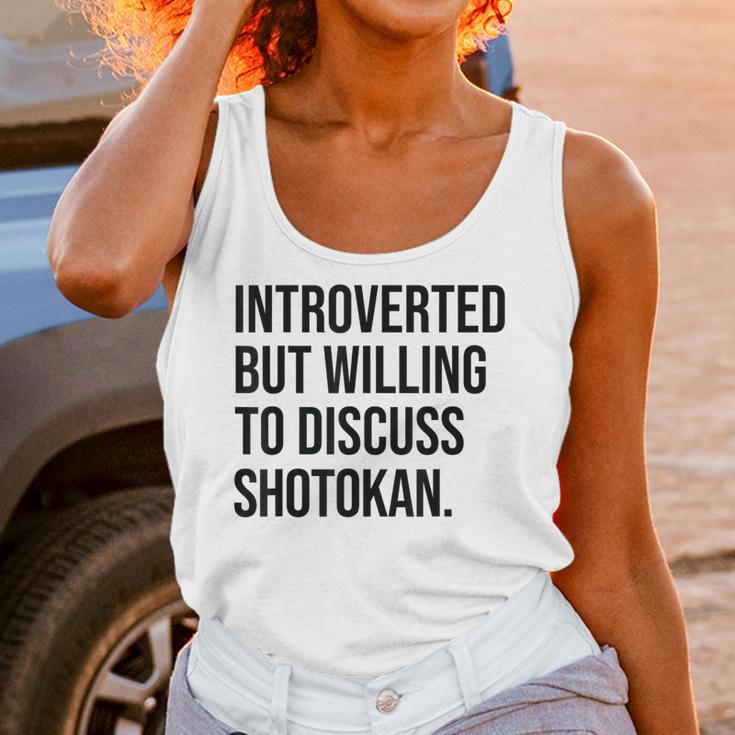 Introverted Shotokan Karate Introvert Unisex Tank Top Introverted Shotokan Karate Introvert Unisex Tank Top