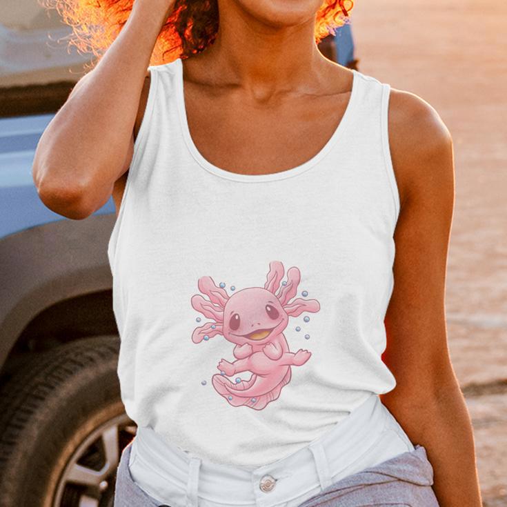 Introverted But Willing To Discuss Axolotl Salamander Unisex Tank Top Introverted But Willing To Discuss Axolotl Salamander Unisex Tank Top
