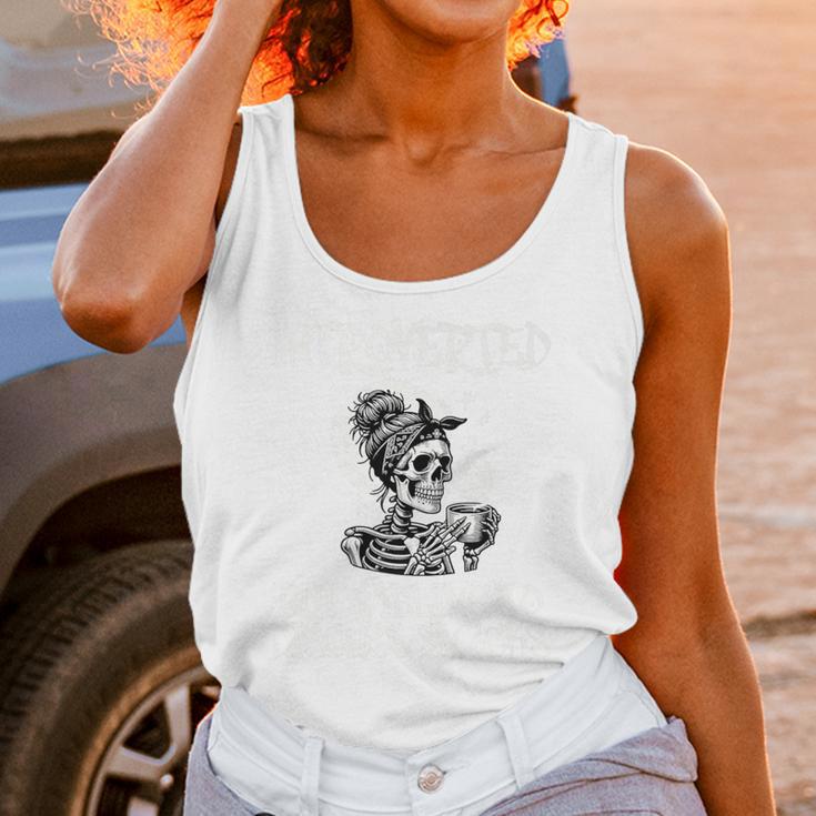 Introverted But Willing To Discuss Snacks Coffee Premium Unisex Tank Top