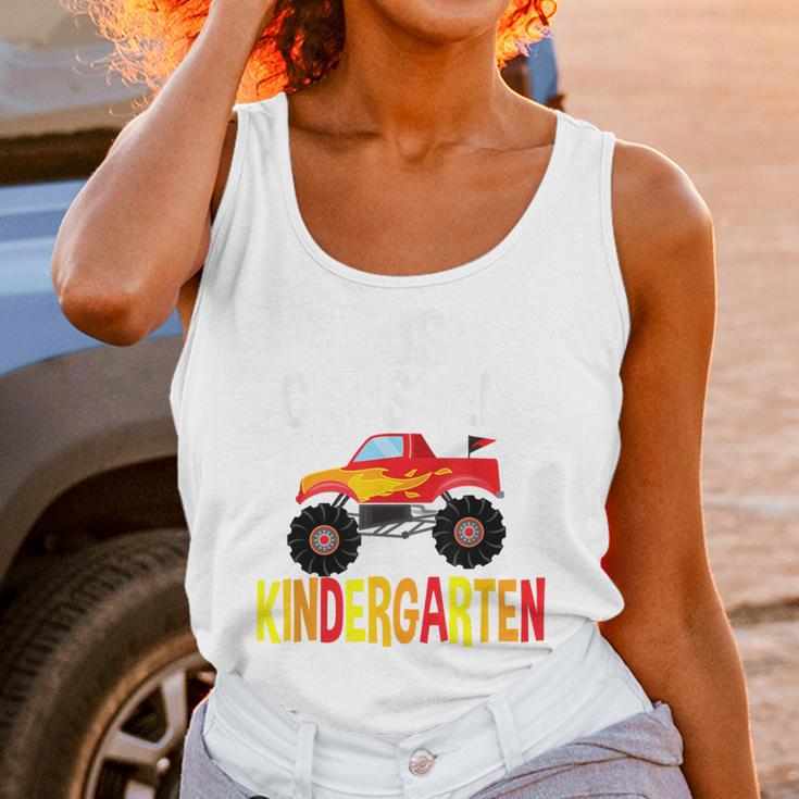 I Just Crushed Kindergarten Monster Graduation Shirt Unisex Tank Top