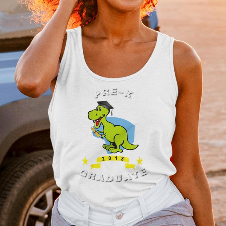 Kids Dinosaur Pre-K Graduation TShirt Kids Preschool Graduation Unisex Tank Top