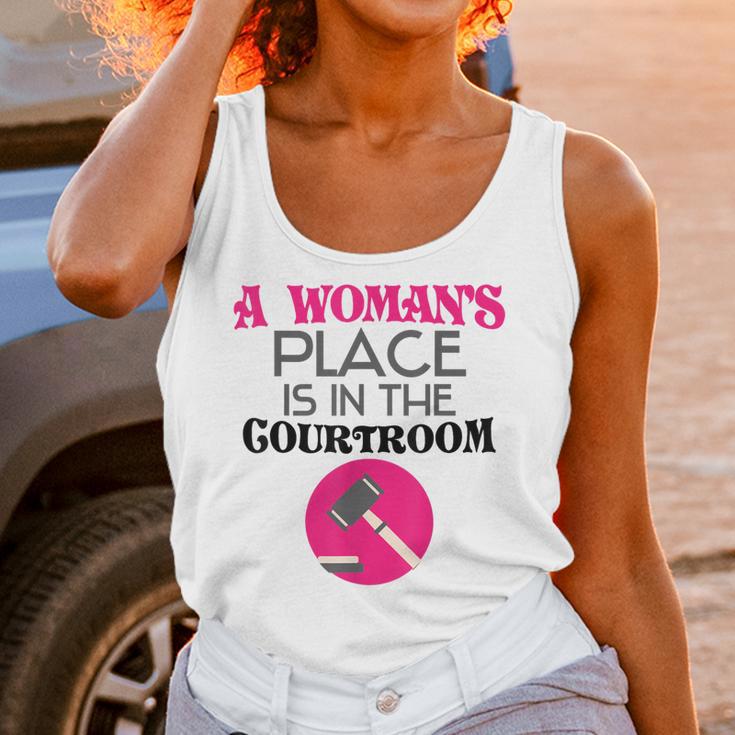 Lawyer Attorney Law School Graduation Female Women Unisex Tank Top