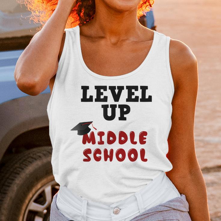 Level Up Middle School 5th Grade Graduation Unisex Tank Top