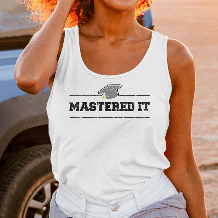 Masters Degree Graduation For Graduates Him Her Grads Unisex Tank Top