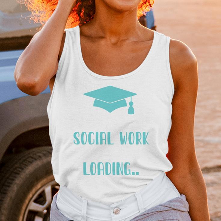 Masters Of Social Work Loading MSW Graduation Future Social Unisex Tank Top