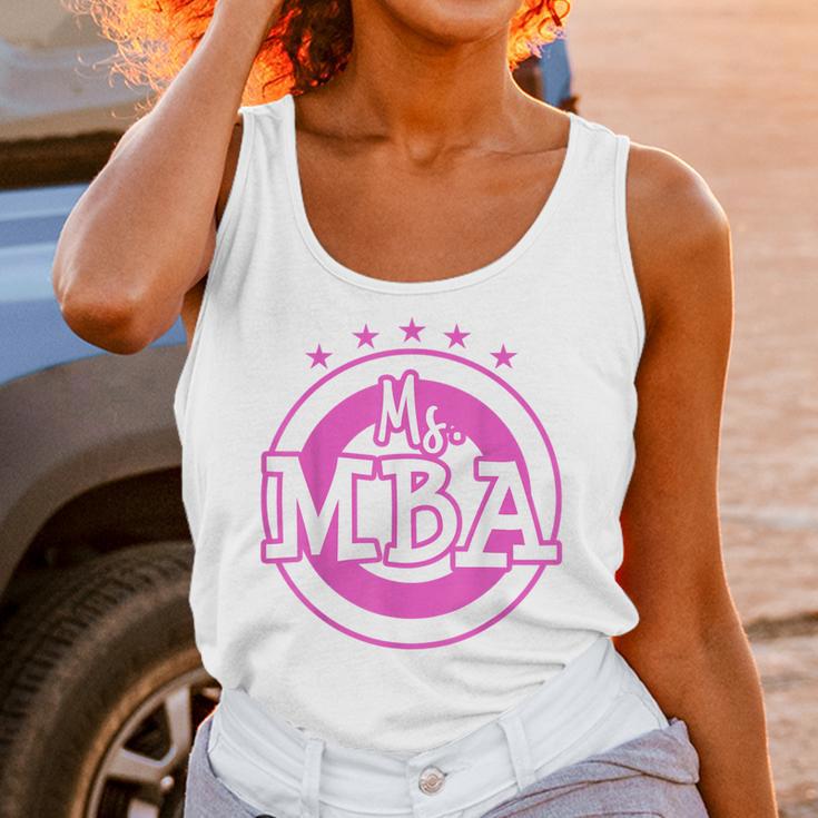 MBA Graduation Masters Business Administration T-Shirt Unisex Tank Top