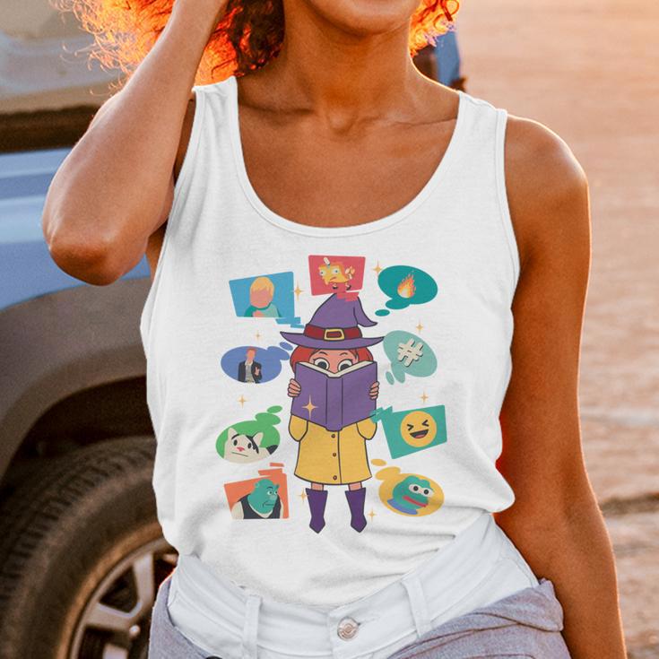 Meme Magic Introvert Anti People Social Media Meme Lovers Unisex Tank Top