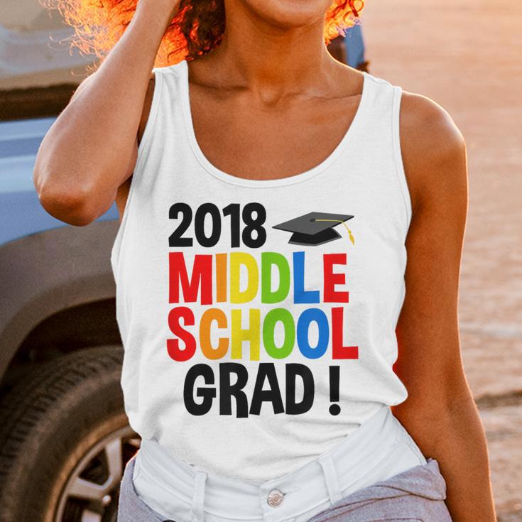 Middle School Graduation Class Of 2018 Shirt Unisex Tank Top