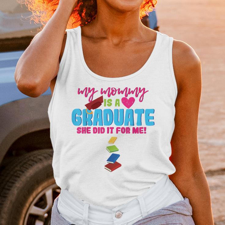 My Mommy Is A Graduate Proud Son Daughter T-Shirt Graduation Unisex Tank Top
