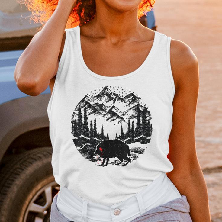 Monster Squonk In Forest Folklore Cryptid Introvert Unisex Tank Top Monster Squonk In Forest Folklore Cryptid Introvert Unisex Tank Top