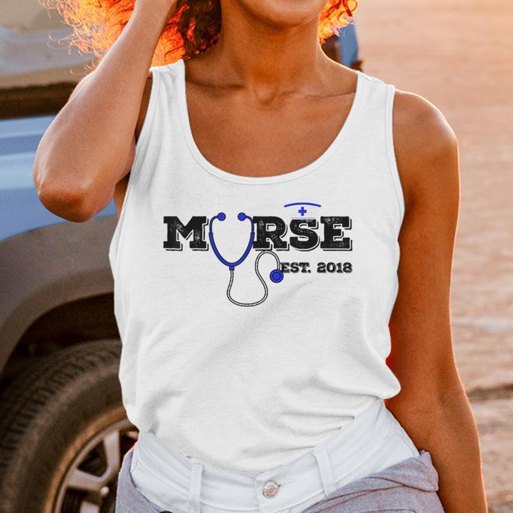Murse Est 2018 Male Nurse Graduation Unisex Tank Top