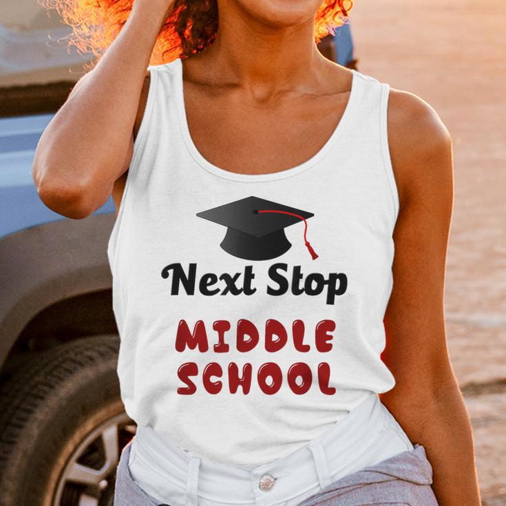 Next Stop Middle School Graduation Unisex Tank Top