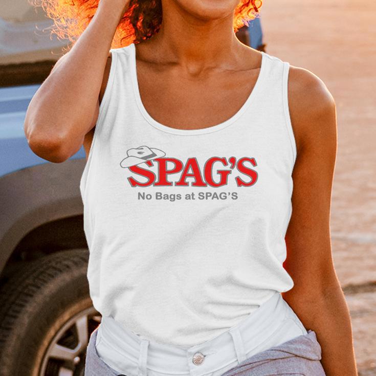 No Bags At SPAG'S Shrewsbury Defunct Store Nostalgia Vintage Premium Tri-Blend Unisex Tank Top No Bags At SPAG'S Shrewsbury Defunct Store Nostalgia Vintage Premium Tri-Blend Unisex Tank Top