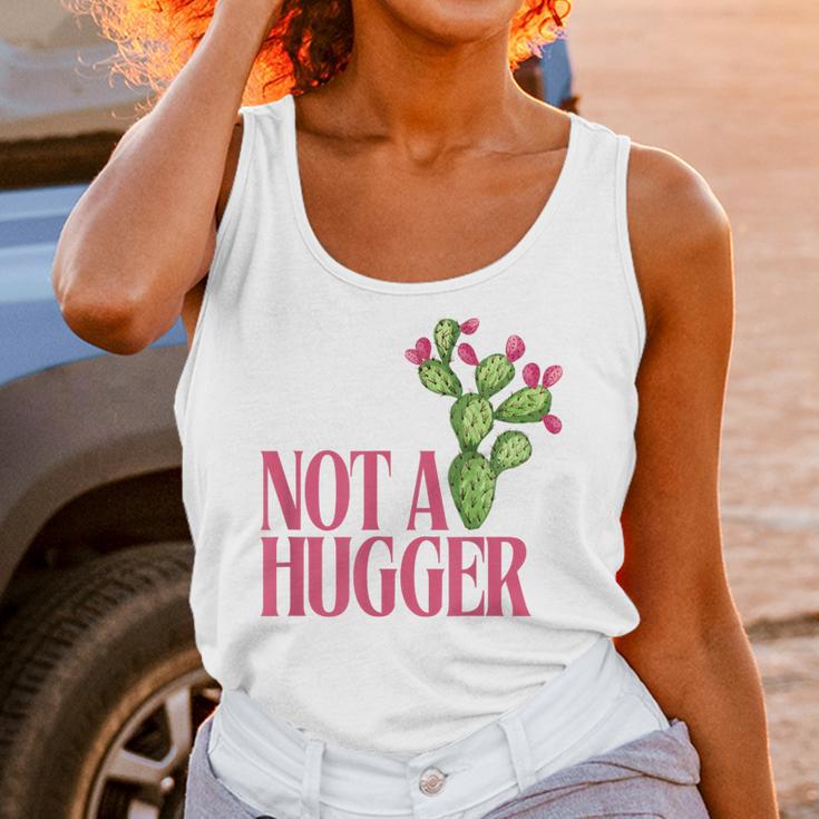 Not a Hugger Sarcastic Introvert Cactus Theme Women Unisex Tank Top Not a Hugger Sarcastic Introvert Cactus Theme Women Unisex Tank Top