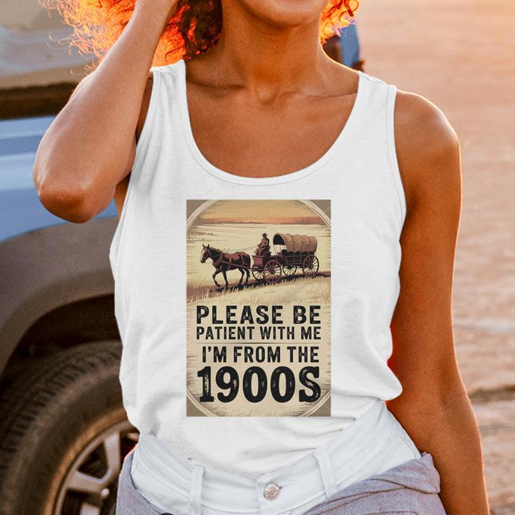 Be Patient With Me I'm From The 1900s Birthday Retirement Premium Tri-Blend Unisex Tank Top Be Patient With Me I'm From The 1900s Birthday Retirement Premium Tri-Blend Unisex Tank Top