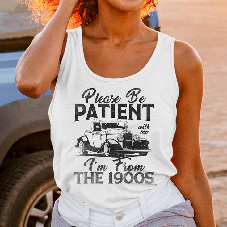 Be Patient With Me I'm From The 1900s Cool Vintage Car Lover Unisex Tank Top Be Patient With Me I'm From The 1900s Cool Vintage Car Lover Unisex Tank Top