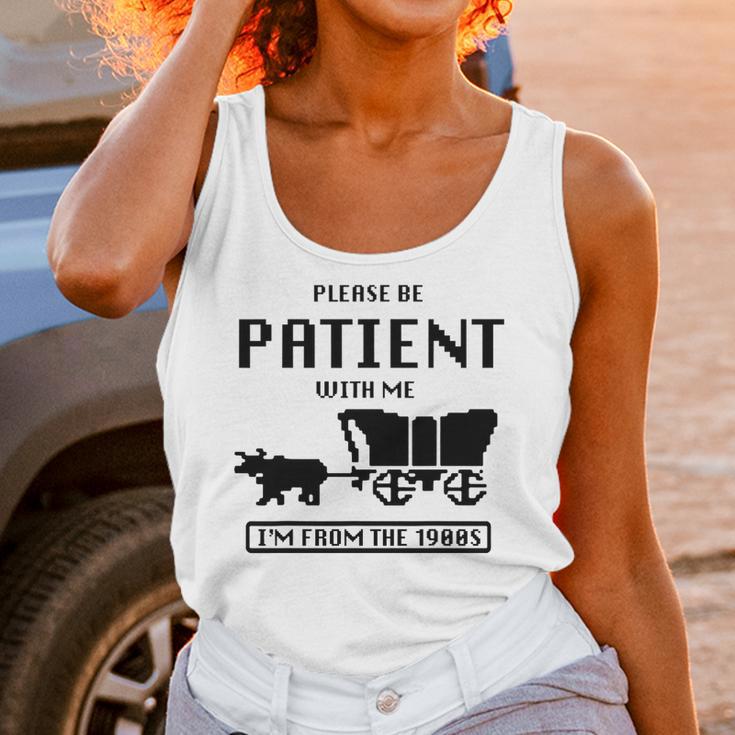 Be Patient With Me I'm From The 1900s Premium Tri-Blend Unisex Tank Top