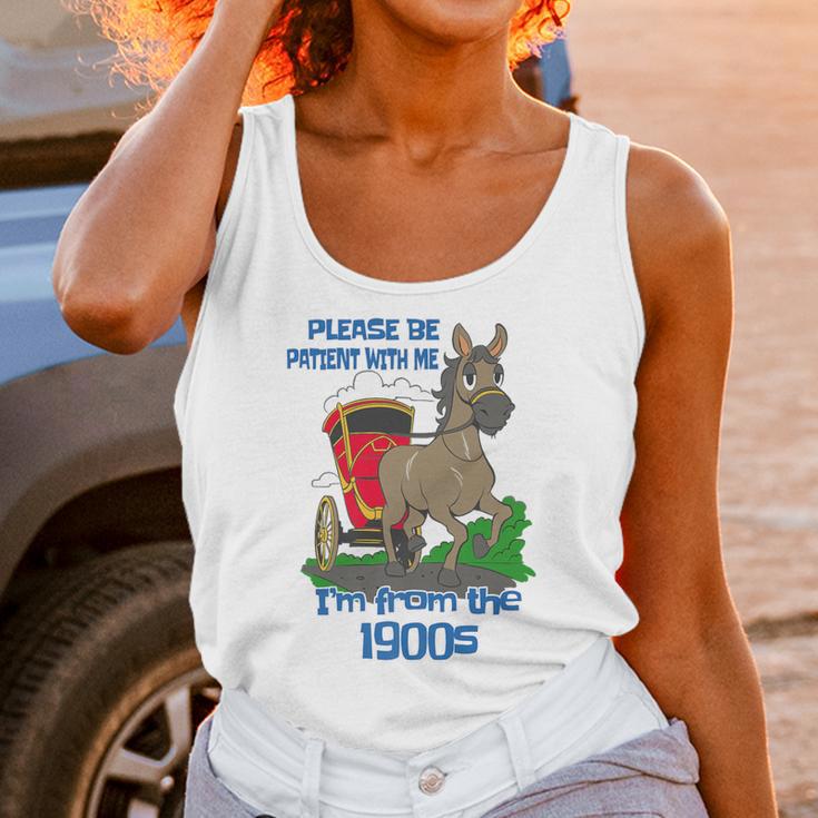 Patient With Me I'm From The 1900s Premium Unisex Tank Top