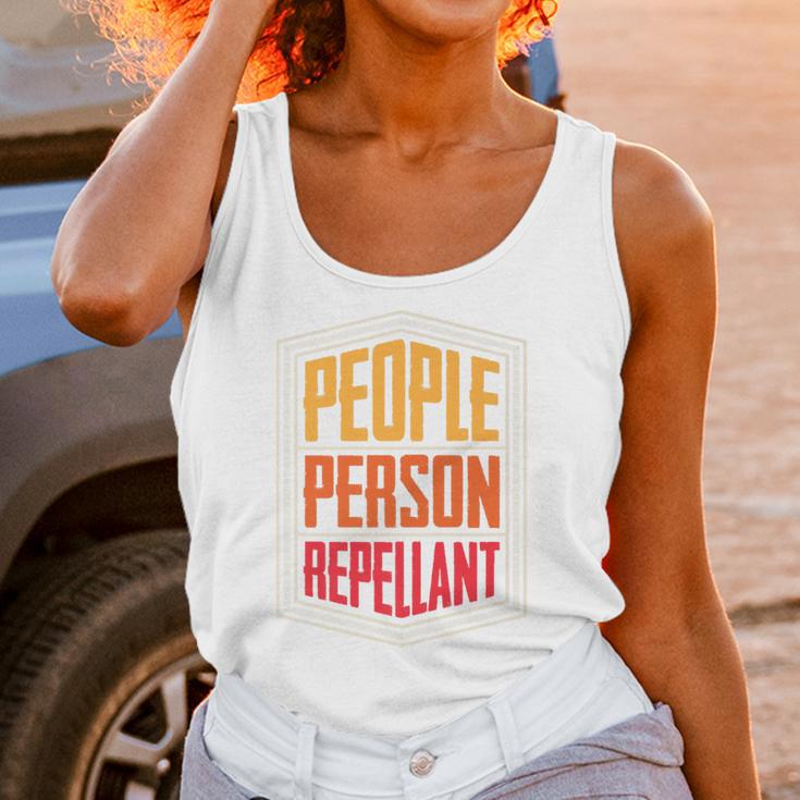 People Person Repellant Introvert Premium Unisex Tank Top People Person Repellant Introvert Premium Unisex Tank Top