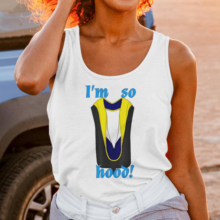 PhD Hood Graduation Shirt Doctorate Degree Doctoral Unisex Tank Top