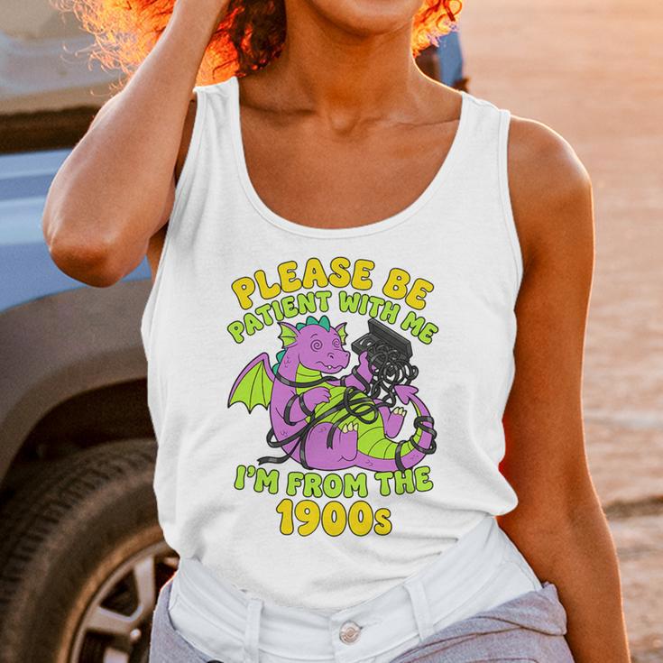 Please Be Patient I'm From The 1900s Dragon Men Women Premium Tri-Blend Unisex Tank Top Please Be Patient I'm From The 1900s Dragon Men Women Premium Tri-Blend Unisex Tank Top