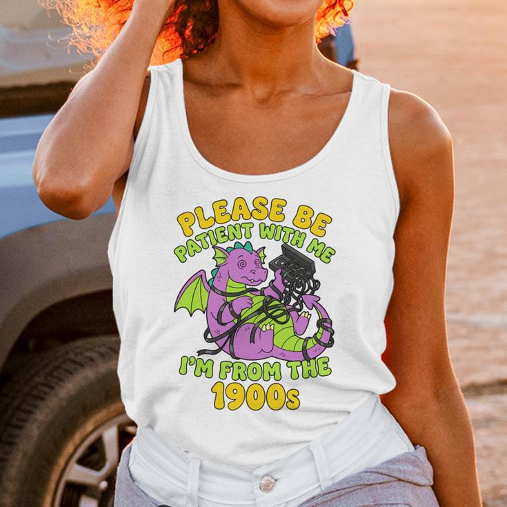 Please Be Patient I'm From The 1900s Dragon Men Women Unisex Tank Top Please Be Patient I'm From The 1900s Dragon Men Women Unisex Tank Top
