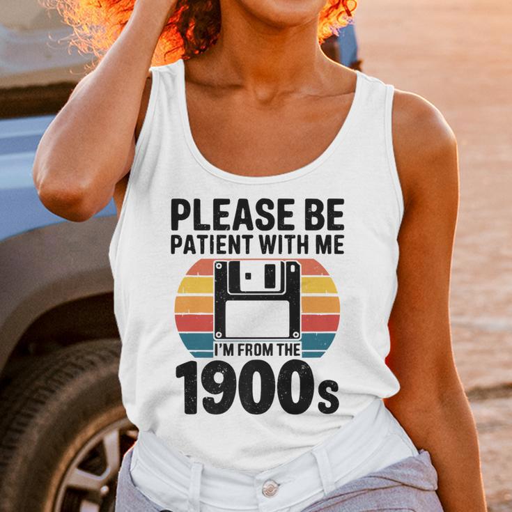 Please Be Patient With Me I'm From The 1900s Floppy Disk Premium Unisex Tank Top Please Be Patient With Me I'm From The 1900s Floppy Disk Premium Unisex Tank Top