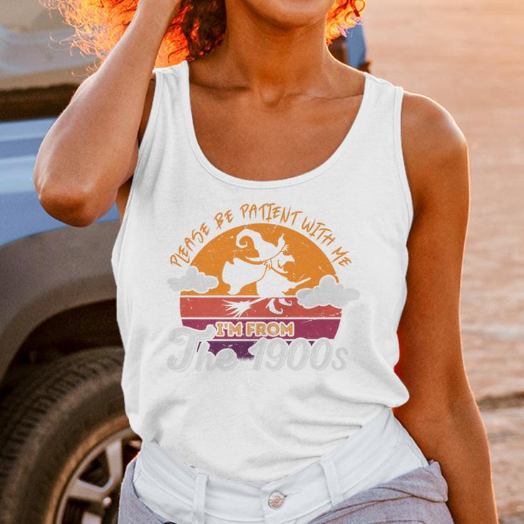 Please Be Patient With Me I'm From The 1900s Halloween Premium Unisex Tank Top