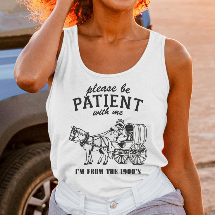 Please Be Patient I'm From The 1900s Raccoon Lover Unisex Tank Top