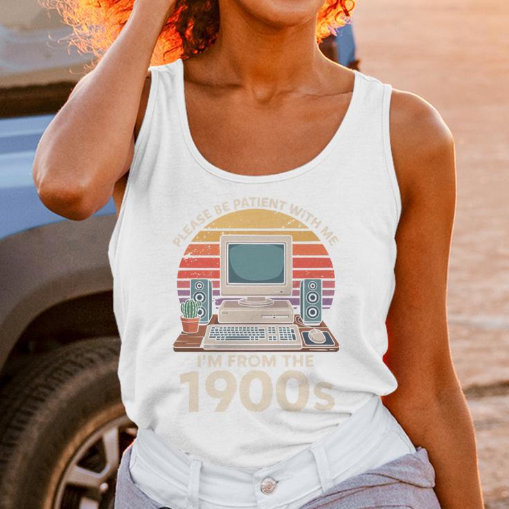 Please Be Patient I'm From The 1900s Retro Computer Geek PC Premium Unisex Tank Top