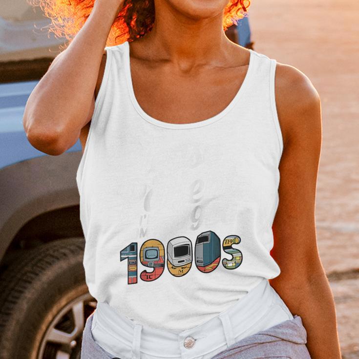 Please Be Patient I'm From The 1900s Vintage Tech Graphic Raglan Baseball Tee Unisex Tank Top