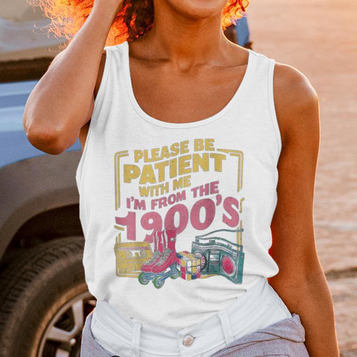 Please Be Patient With Me I'm From The 1900s Vintage Trendy Unisex Tank Top