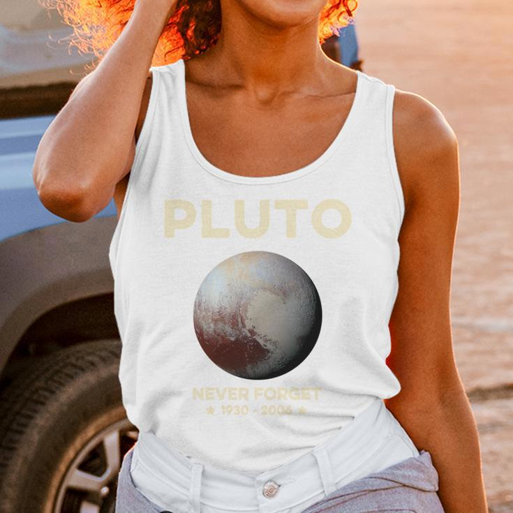 Pluto Never Forget 1930-2006 Planet Space Science Nostalgia Unisex Tank Top Pluto Never Forget 1930-2006 Planet Space Science Nostalgia Unisex Tank Top