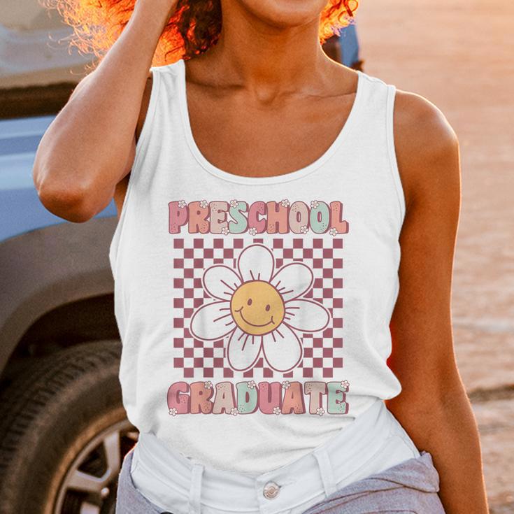 Preschool Graduation Graduate Cute Groovy Last Day Of Pre K Unisex Tank Top