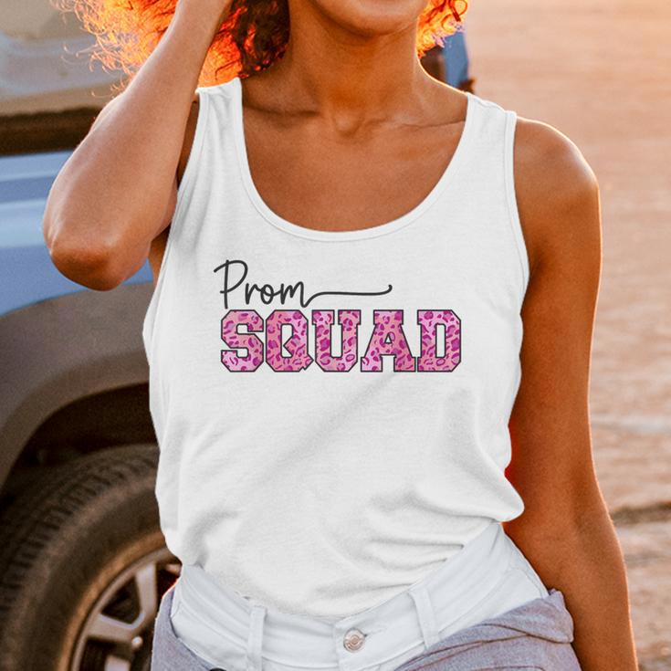 Prom Squad Prom Graduation Class Of 2024 Leopard Matching Unisex Tank Top