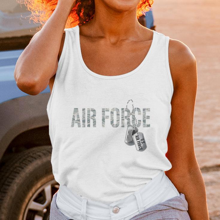 Proud Air Force Wife Air Force Graduation USAF Wife Unisex Tank Top