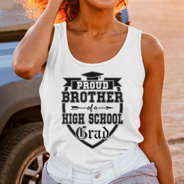 Proud Brother Of a High School Grad Senior Graduation Shirt Unisex Tank Top