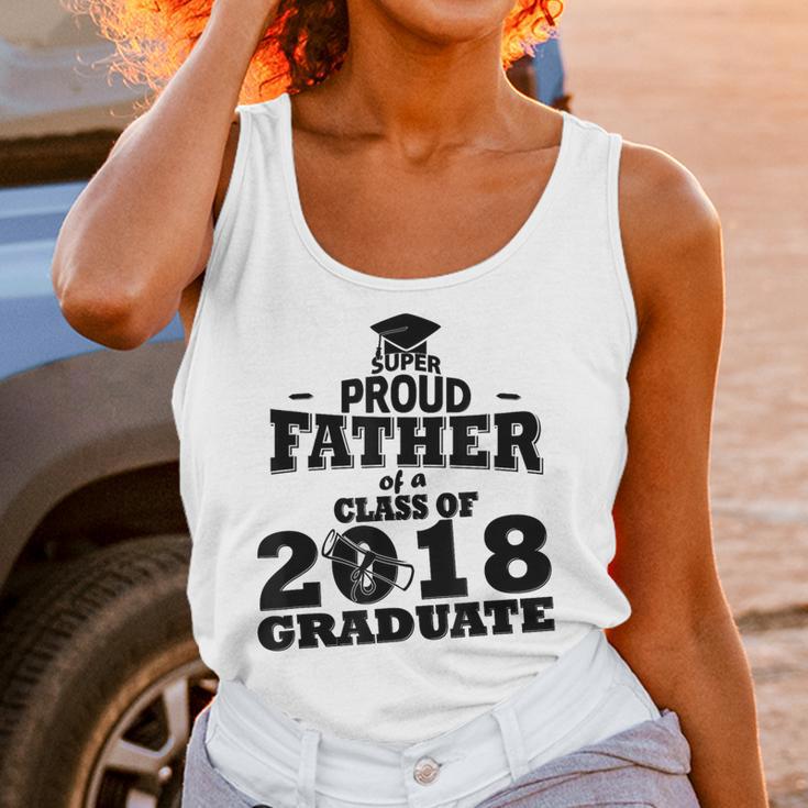 Proud Father Of A Class Of 2018 Graduate Tee Graduation Z1 Unisex Tank Top