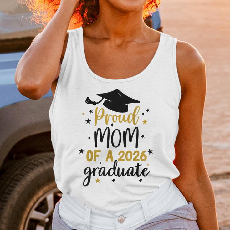 Proud Mom Of A Class Of 2026 Graduate Senior Graduation 2026 Unisex Tank Top