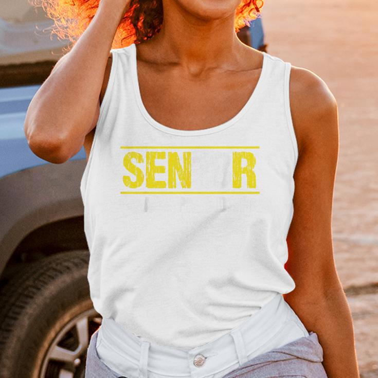 Senior 2018 Class President-School Colors Graduation Unisex Tank Top